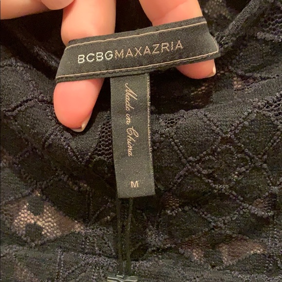 BCBG ”Alessandra” black lace with nude lining - Picture 4 of 5